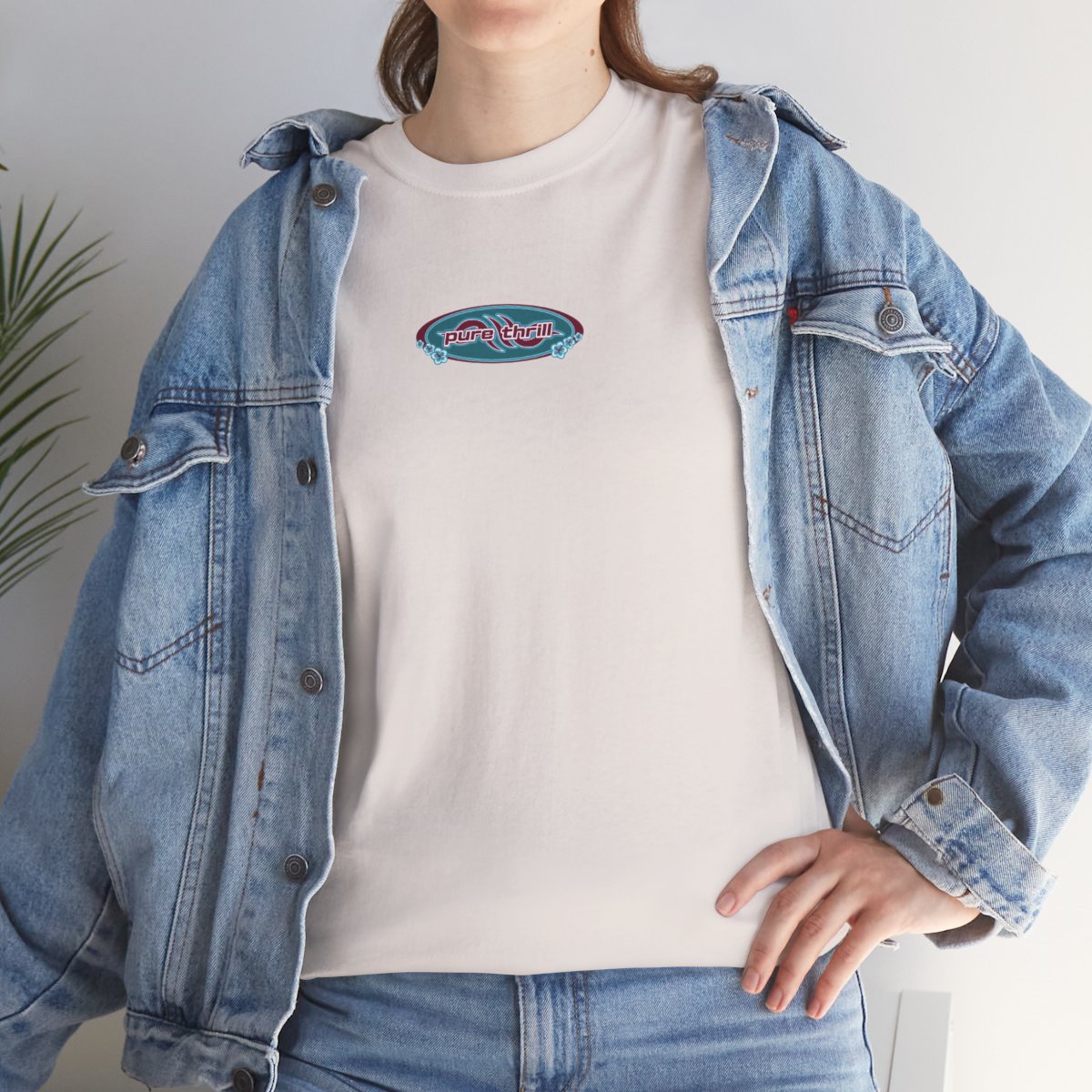 Oval Blue Tee